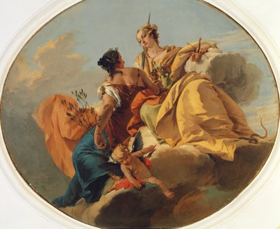 Giustizia e Pace da Giovanni Battista Tiepolo